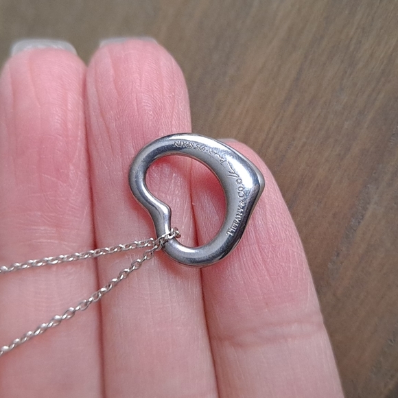 Authentic Tiffany & Co. Elsa Peretti heart necklace - Picture 12 of 13